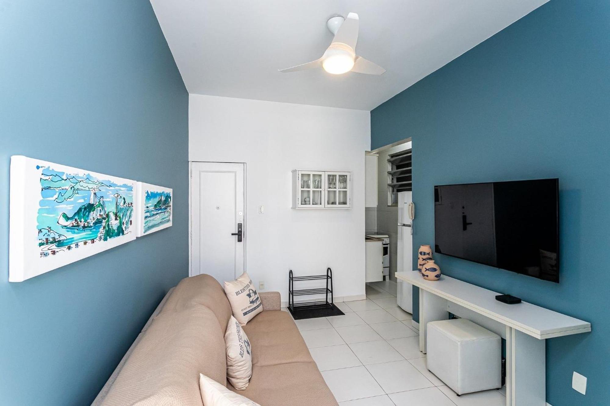 1qto Com Vista Mar E Cristo Redentor | Sc 46/1002 Apartamento
