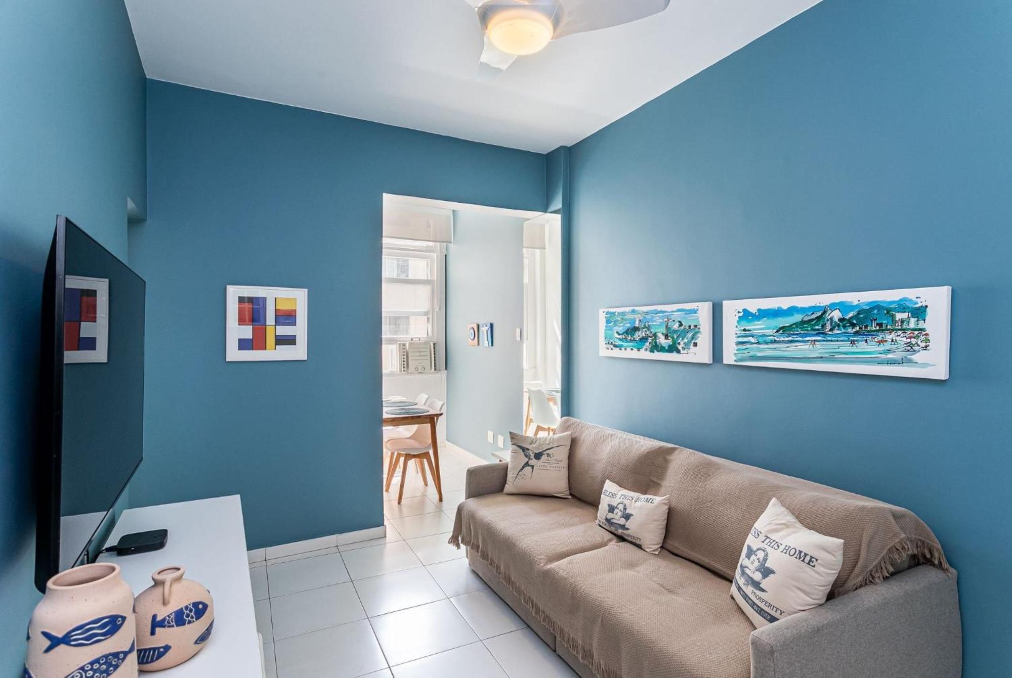 Apartamento 1qto Com Vista Mar E Cristo Redentor | Sc 46/1002